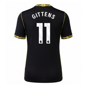 Chelsea Jamie Gittens #11 Replika Bortatröja Damer 2026-27 Kortärmad